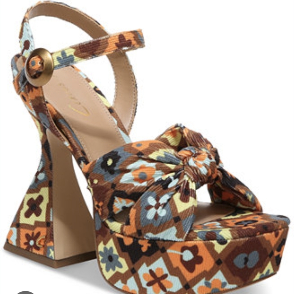Sam Edelman Designer Inspired Patterned Platform … - image 1